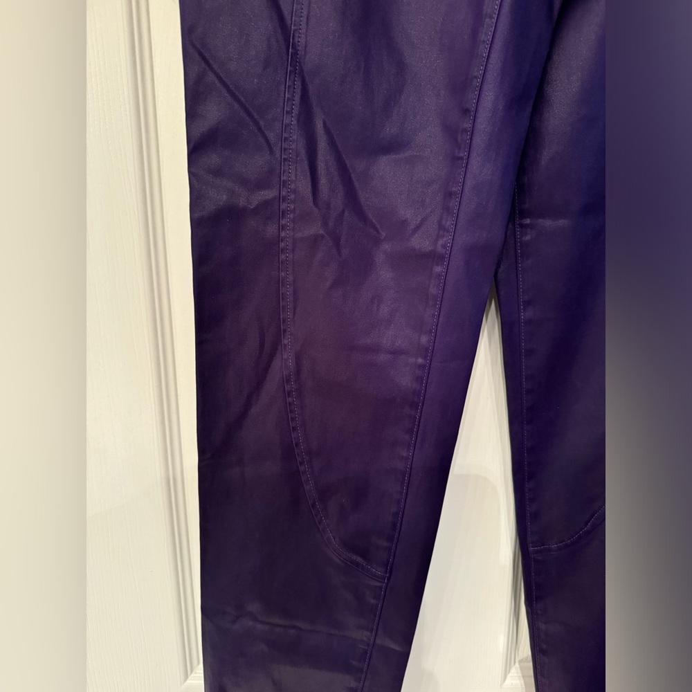 Cotton Citizen London Jogger Pants in Coated Purple Women’s Size Small - Picture 9 of 15